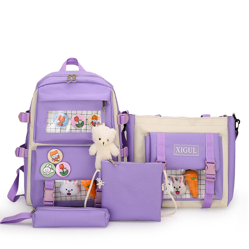 Женский школьный рюкзак, милые школьные сумки для девочек