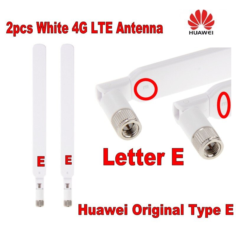 2Pcs Original Huawei TypeEเสาอากาศภายนอกสนับสนุนเดิมB525 B593 B315 B310 B612