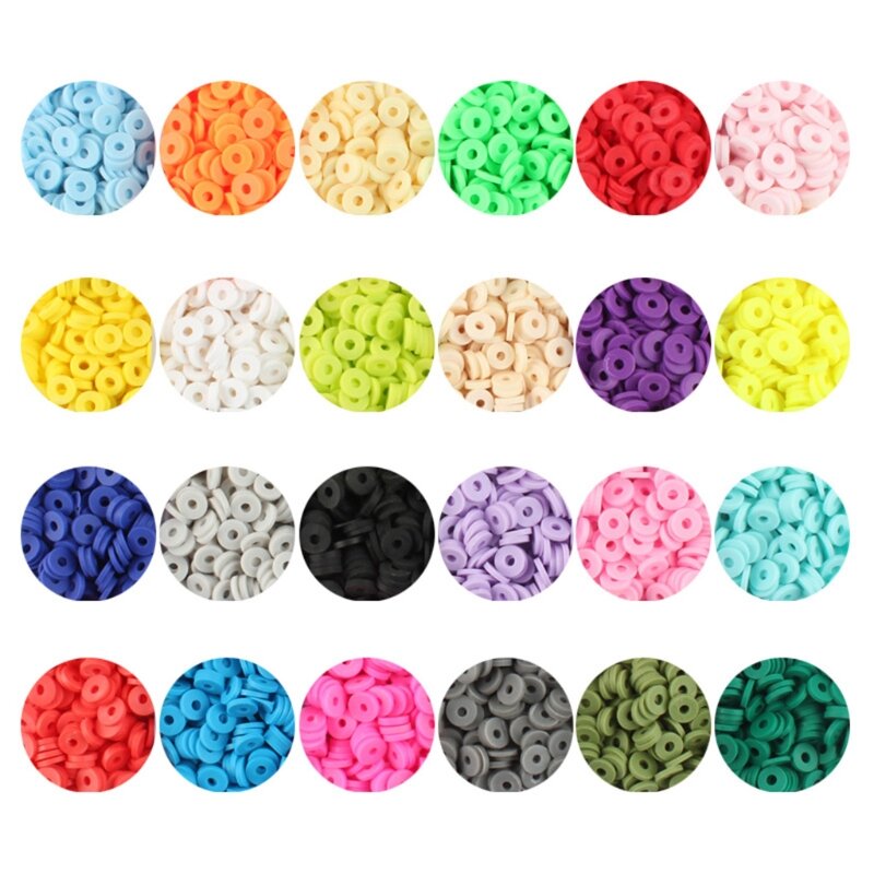 Necklace Earring DIY Craft Kit with Pendant Jump Rings Pack Bracelets 6mm Beads L41B