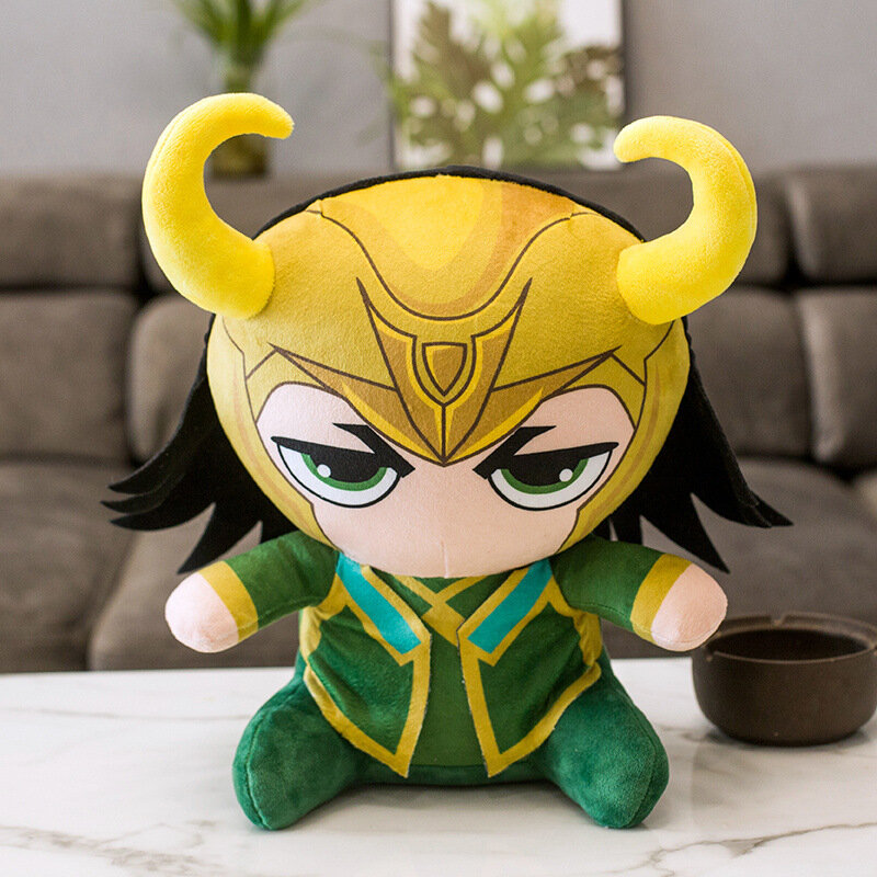 Mainan Boneka Cosplay Loki Boneka Mewah Hadiah Anak Properti