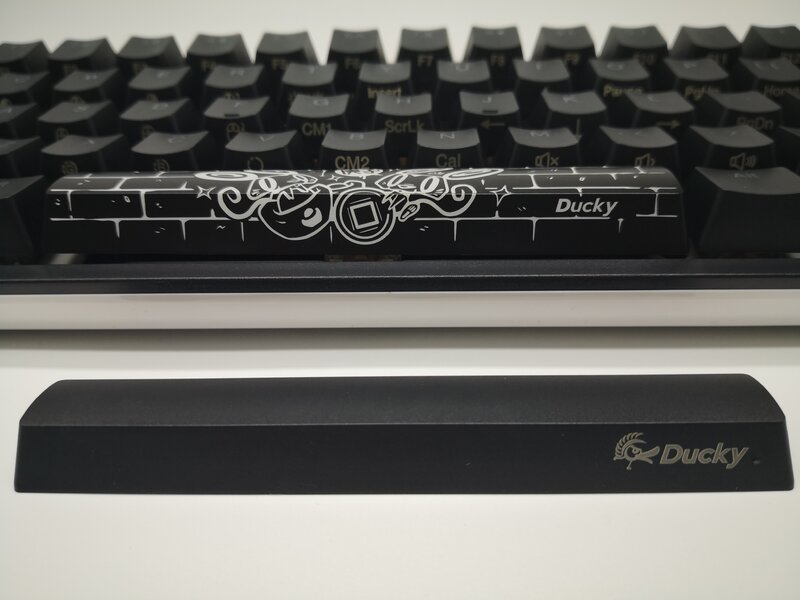 100% original Ducky One 2 Mini v2  Rat Year RGB LED 60% Double Shot PBT Mechanical Keyboard Cherry MX Switch - Version 2