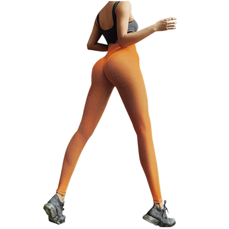 2021 kobiet jednolite legginsy seksowne spodnie Push Up Fitness Gym leginsy działające bez szwu spodnie do ćwiczeń Femme wysokiej talii obcisłe spodnie