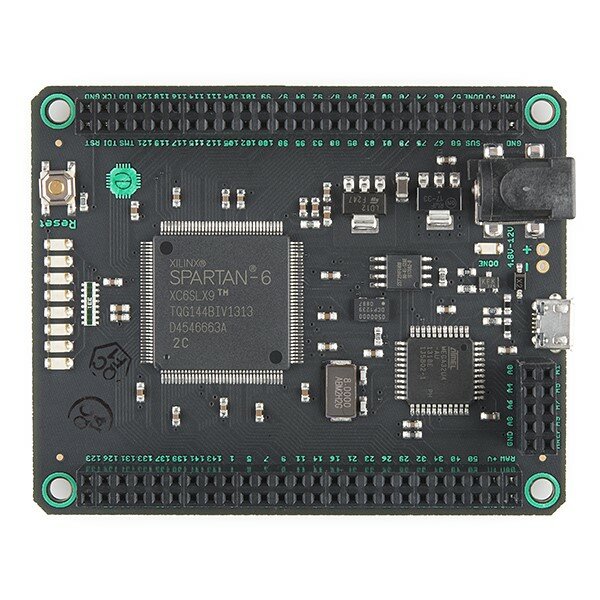 Mojo V3 FPGA مجلس التنمية Spartan6 XC6SLX لاردوينو لتقوم بها بنفسك