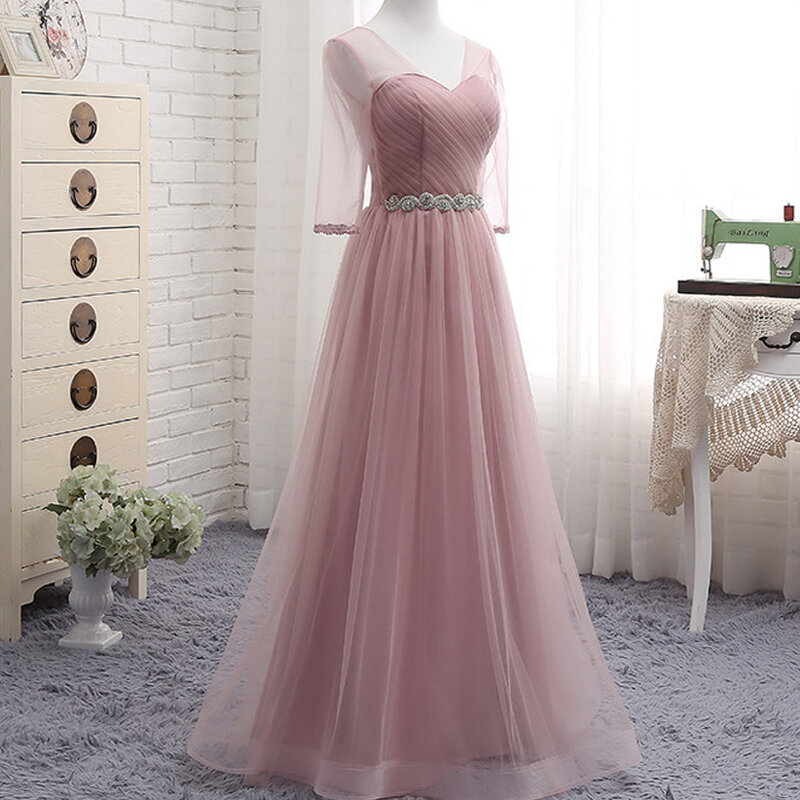 vestidos de dama de honor color rosa palo,Save up to 16%,