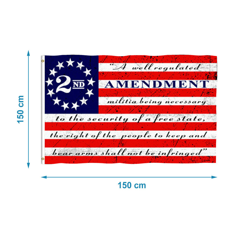 1PC American Polyester Flag - USA Garden Flags With Brass Grommets 3 X 5FT Decor Gift belen de navidad декоративные статуэтки