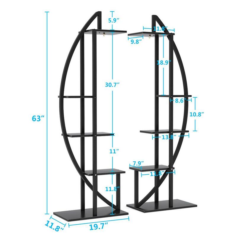 Tribesigns 5-Tier Plant Stand Pack Van 2