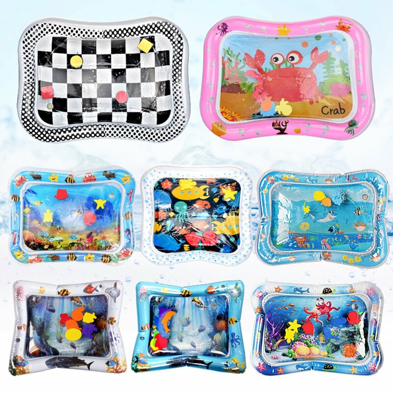 60X50Cm Octopus gonfiabile Baby Pat Pad Water Pad Baby gonfiabile Pat Pad Marine Life Mat Baby Summer Toys