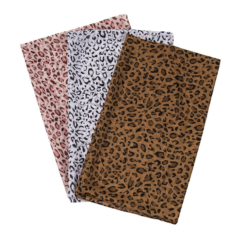 30#  Polka Dot Women Scarves Silk Scarf Leopard Print Long Soft Wrap Scarf Shawl Beach Scarves Vintage Travel Light Scarf