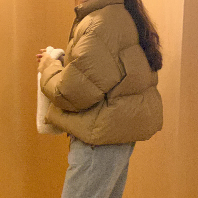 女性用の白いダックダウンジャケット,新しいファッション,秋,女性用の薄手のジャケット,2021 gmm320