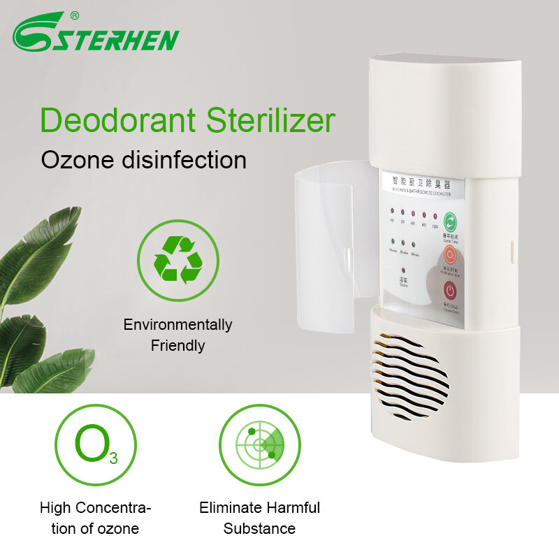 STERHEN New Product  Deodorizer Ozone Generator Automatice Air Purifier For Small Space Application