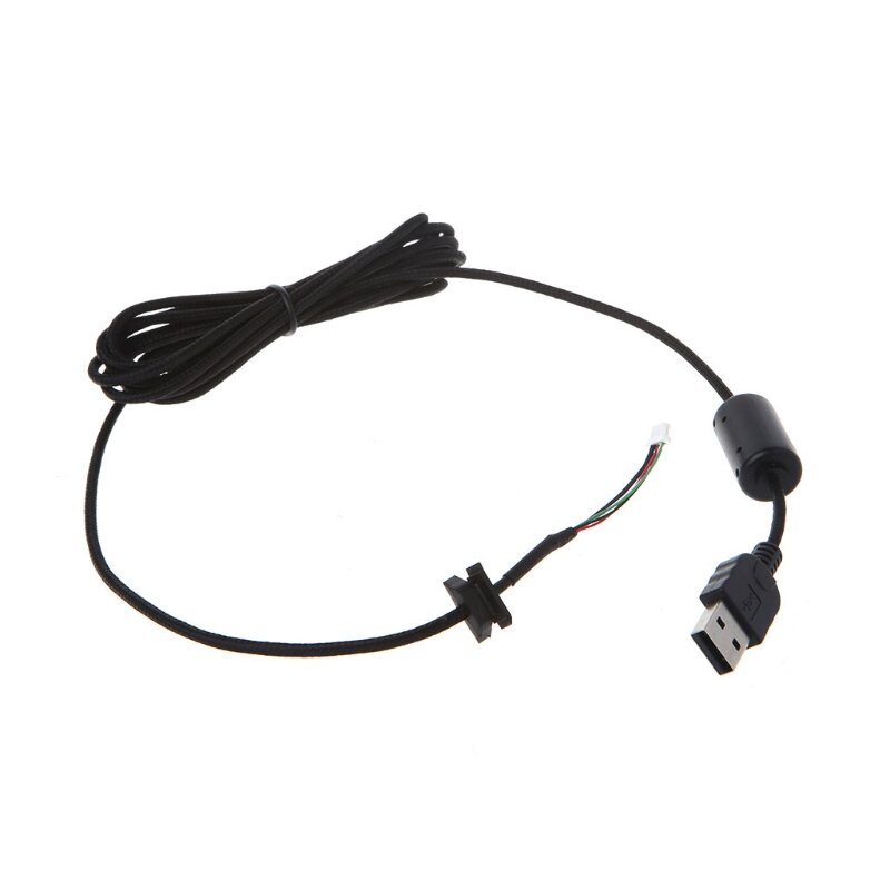 Прочный нейлоновый кабель USB для мыши 2 м, кабель для Logitech G9 G9X