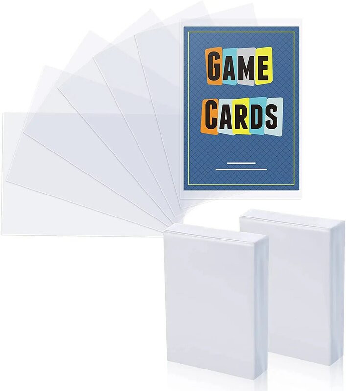 YiFeiCT 100 fundas de tarjetas mágicas juego de mesa tarot tres reinos póquer tarjetas protector