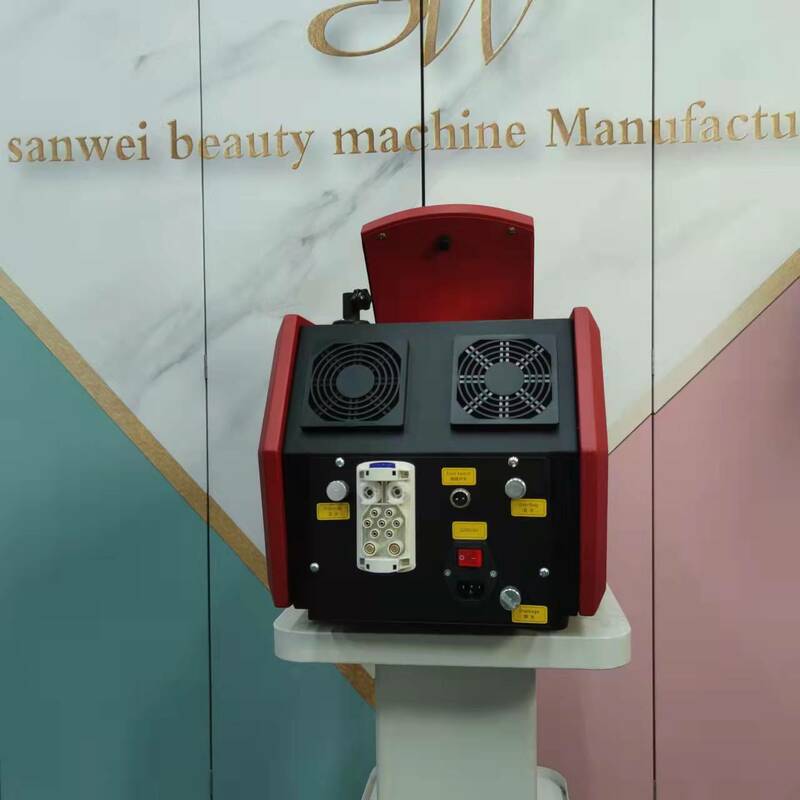 Máquina de belleza láser portátil para eliminación de tatuajes, picosegundos Nd Yag, 755, 1320, 1064, 532nm