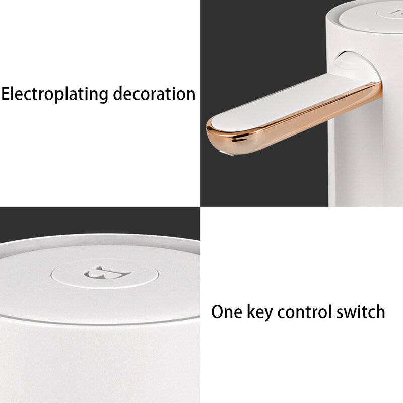 Dispenser automatico di bevande Touch Control muto pompa dell'acqua a botte dispositivo ricaricabile USB portatile forniture per la casa