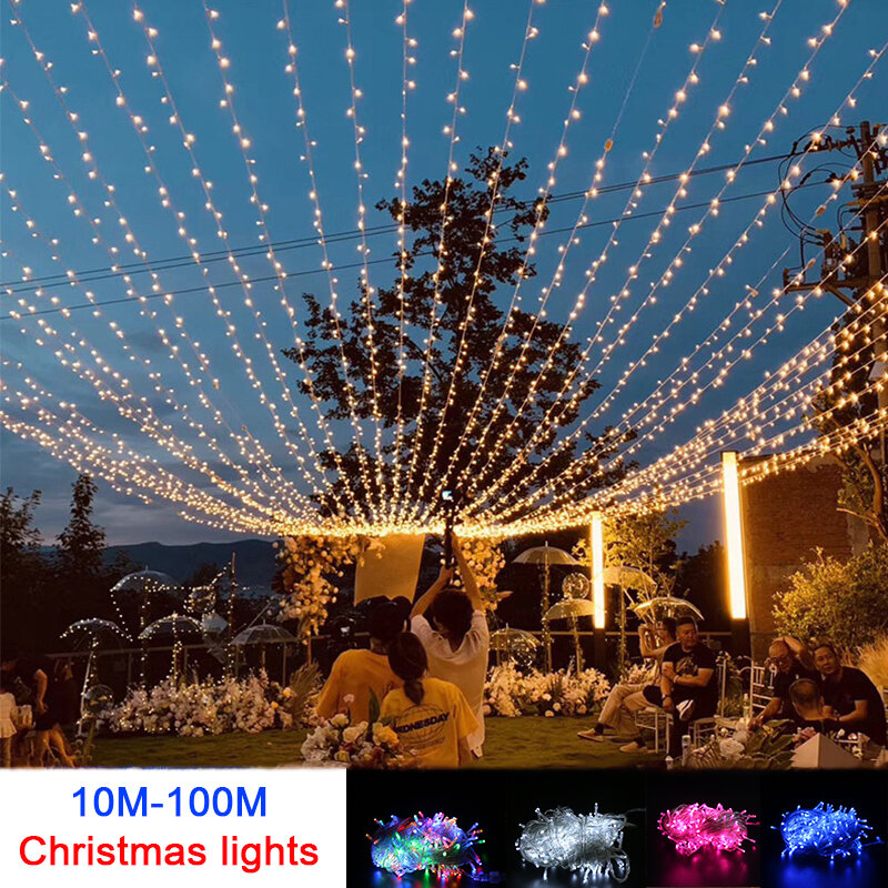 10//20//30m LED solar jardín al aire libre de cadena de hadas Boda Decoración Luces de Botella de vino