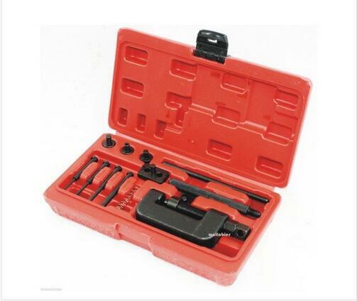 Kit especial de ferramentas para carro, rebitador de corrente, cortador de corrente atv, kit de ferramentas de rebitagem, frete grátis