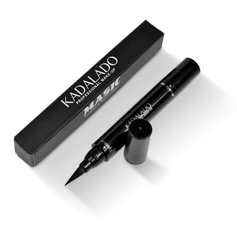 Crayon Eyeliner étanche 2 en 1, stylo Eyeliner liquide, tampon d'étanchéité, Double tête, outil de maquillage à séchage rapide et longue durée