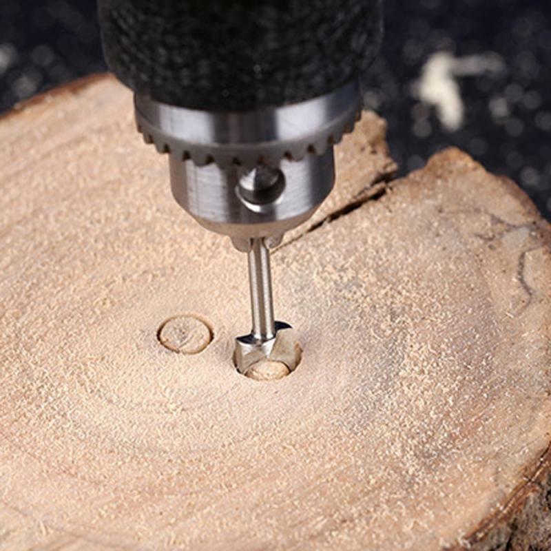 Set di punte da trapano più recenti 5 pezzi punta da trapano per intaglio del legno s rettifica del legno incisione fresa strumenti accessori per intaglio del legno