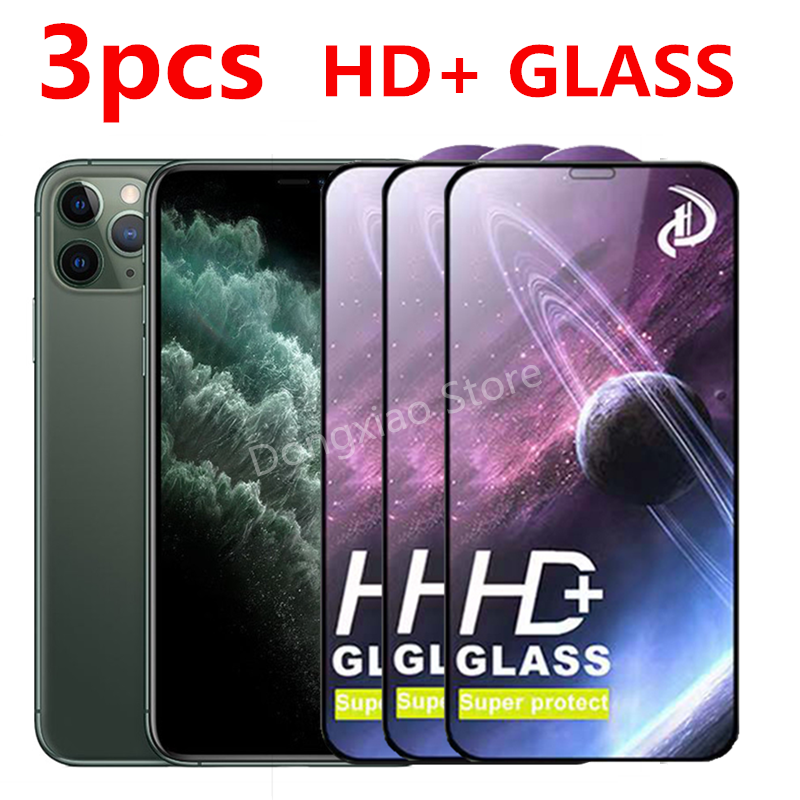 Gehärtetem Glas Für iPhone 11 12 13 Mini Pro Max Screen Protector Für iPhone X S XR Max 6 6S 7 8 Plus SE2020 5S Volle Abdeckung Glas