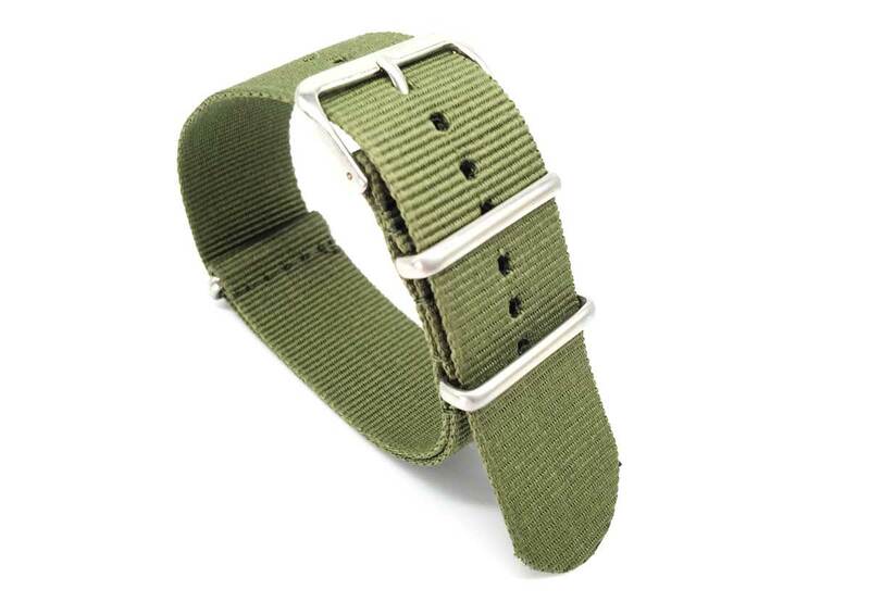 Ремешок нейлоновый армейский для наручных часов, спортивный водонепроницаемый браслет с пряжкой, в стиле НАТО, черный синий, для мужчин и же...