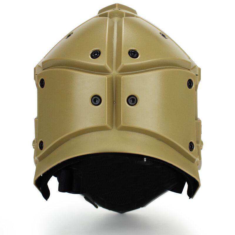 Tático paintball airsoft máscara capacete para airsoft bb caça paintball rosto cheio tático engrenagem, resistente ao impacto com óculos de proteção