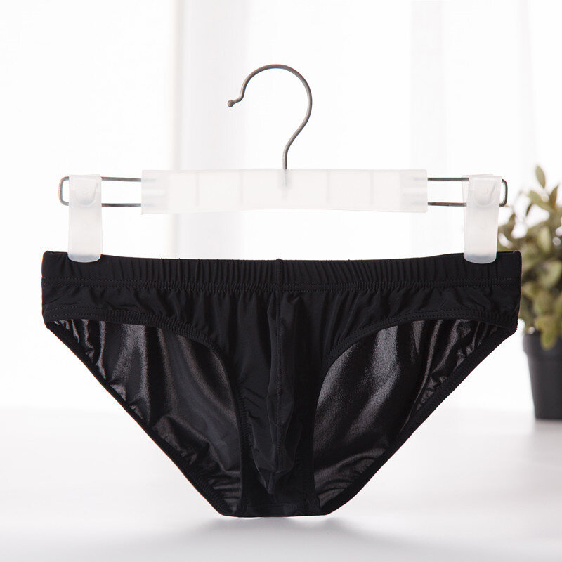 Slip Sexy pour homme, sous-vêtement fin, respirant, en maille douce, transparent, confortable, nouvelle collection