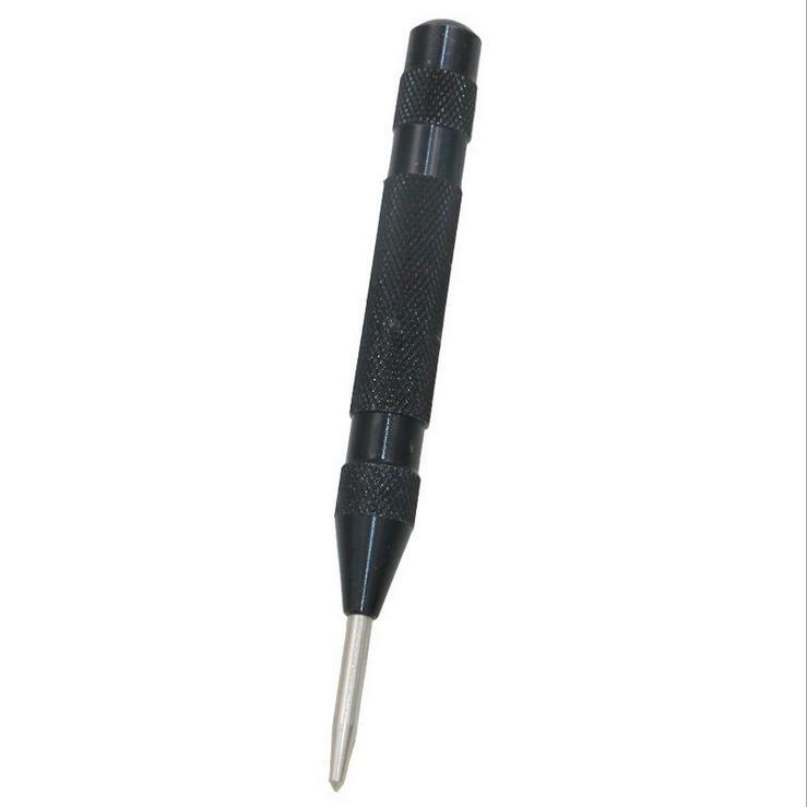 5 Inch Automatic Center Pin Punch Spring Loaded Marking Starting Holes Tool Wood Press Dent  Woodwork Tool Drill Bit