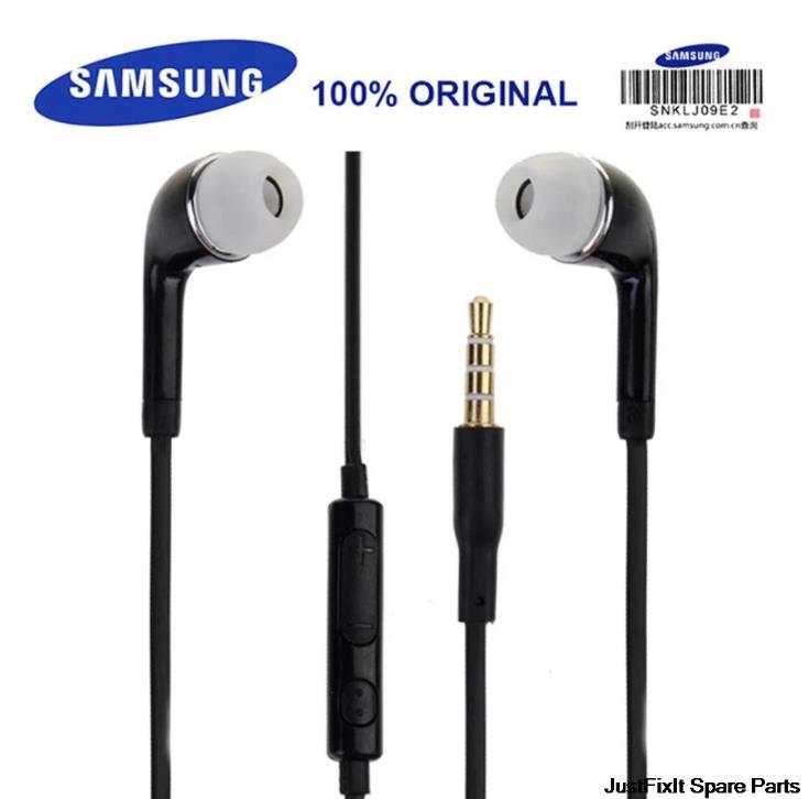 SAMSUNG – Ecouteurs originaux EHS64 filaires de 3,5mm pour l'oreille, avec microphone, compatible Galaxy S8 S8Edge, support et certification officielle