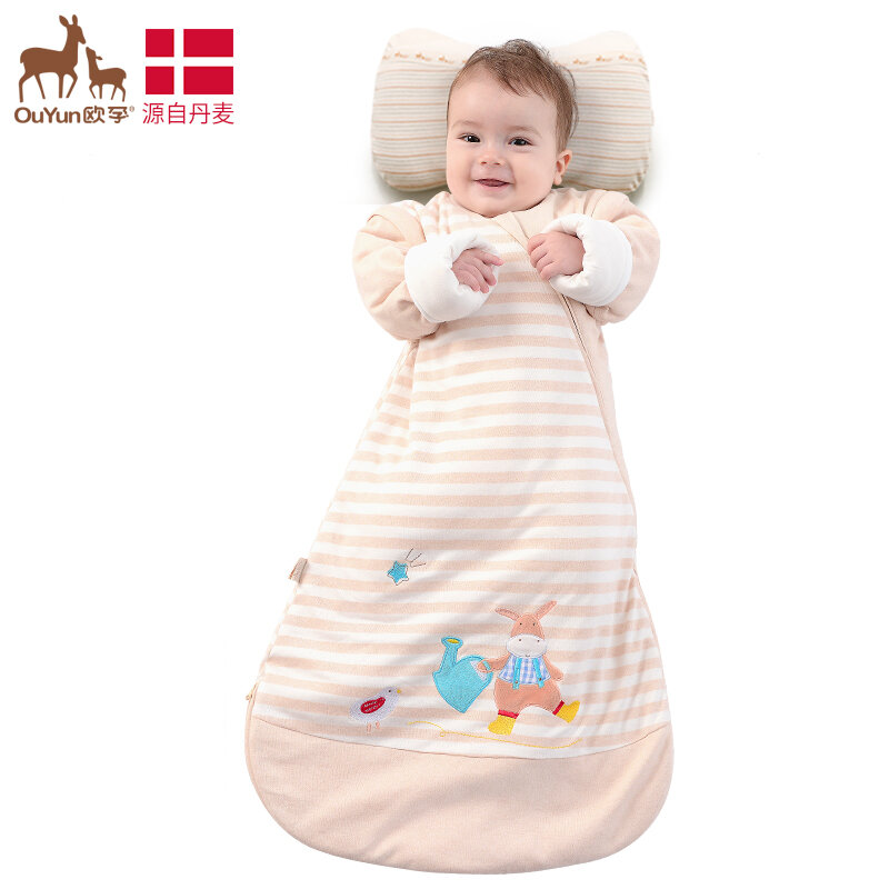 OuYun-sac de couchage pour bébé | 1 pièce, sac de couchage épais, sac de couchage pour bébé de 0 à 2 ans, sac de couchage anti-coup de pied
