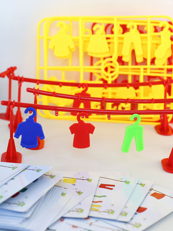 Il concorso di abbigliamento multicanale gioca a giocattoli per l'educazione precoce gioco di Puzzle di addestramento logico giochi da tavolo interattivi per feste più divertenti!