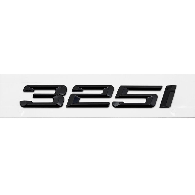 سيارة معدنية التصميم السيارات ثلاثية الأبعاد إلكتروني الخلفي الجذع ملصق شعار مائي الديكور لسيارات BMW 3 سلسلة 318i 320i 323i 325i M3 E32 E34 E36