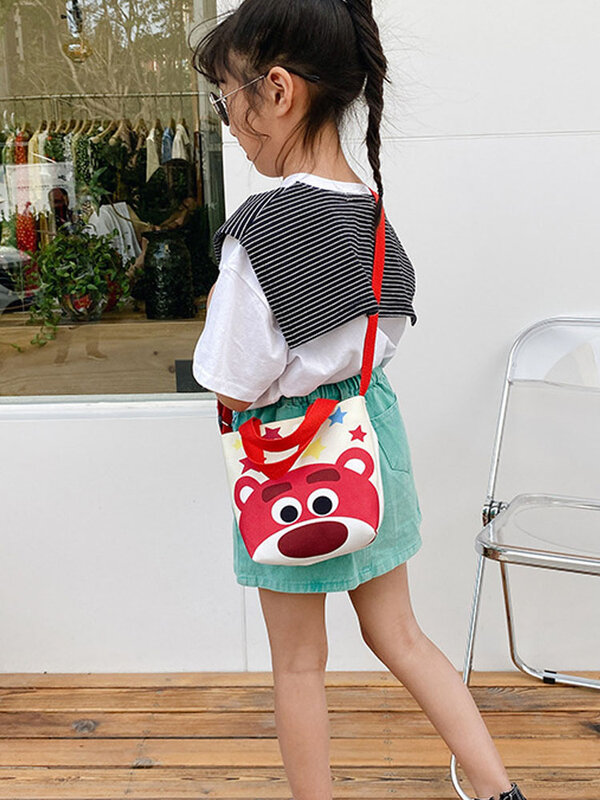 Disney Mickey Mouse Shoulder Bag Minnie Cartoon Handbag Winnie Pooh Large Capacit Stitch Cute Hobos Woman Alien Shopping Bag