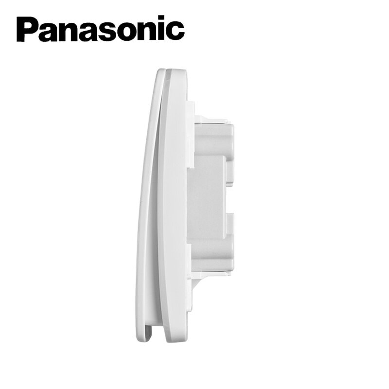 Panasonic-Interruptor de encendido y apagado de luz para el hogar, Interruptor de pared de 1, 2, 3, 4 entradas, 1 y 2 vías, color oro blanco