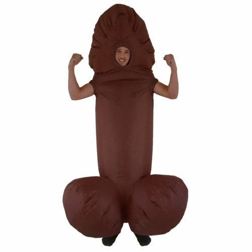 Halloween costume for men Inflatable Willy Adult costumes Fancy Dress Penis sexy anime suit disfraces adultos