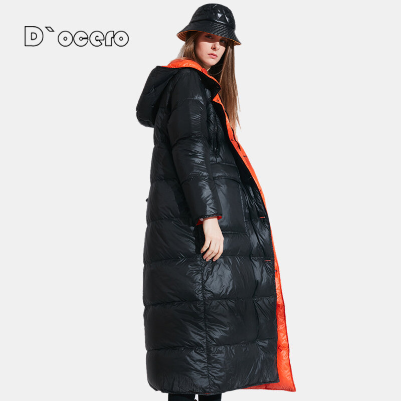 2021 nova alta qualidade jaqueta de inverno feminino grosso parka acolchoado longo bio fluff com capuz casaco de inverno estilo europeu quente outwear