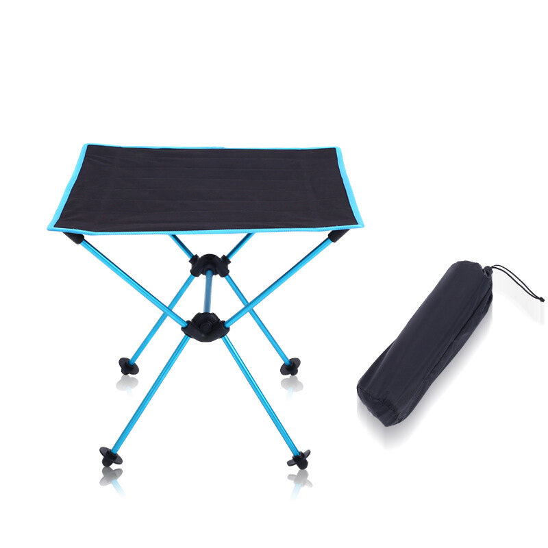 Ergonomische Faltbare Tisch Folding Camping Schreibtisch Tragbare Outdoor 7075 Al Legierung Ultraleicht Tische 600 D Oxford Anti-slip Möbel