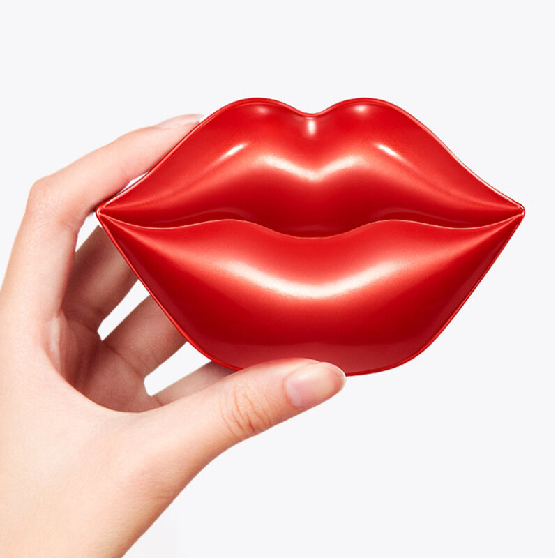 20Pcs/Box Cystal Cherry Hydrating Lip Mask Anti-Drying Moisturizing Lightening Nourishing Lips Lip Lines Lip Mask Lip Care TSLM1