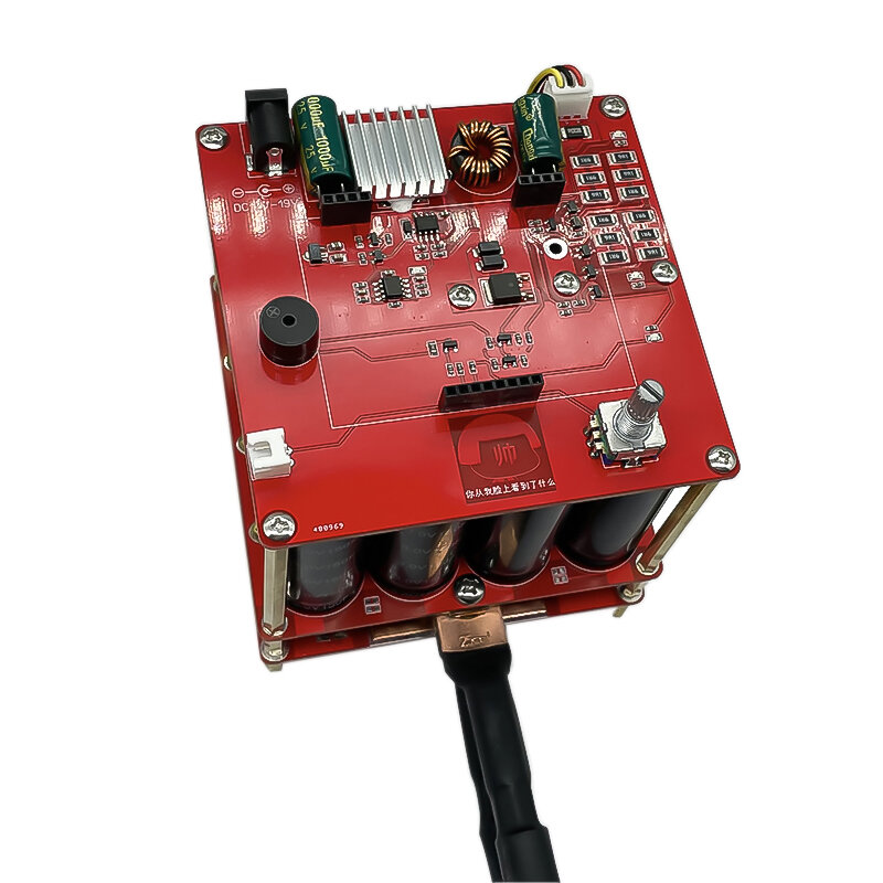 Nichel dello strumento 4AWG 0.25mm della saldatura a punti dell'esposizione di Digital del saldatore a punti del condensatore di RX-02 6V 600F per il pacchetto della batteria 18650