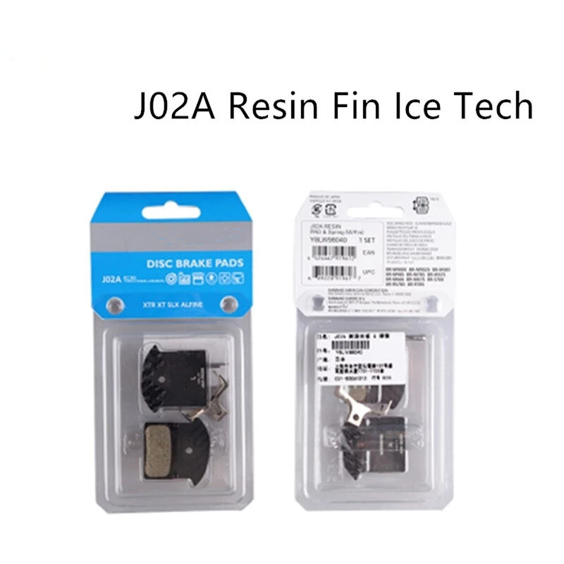 J02A-Pastillas de freno de disco de aleta de resina ice-tech J04C, para M6000 SLX M7000 Deore XT M785 M8000 XTR M9000