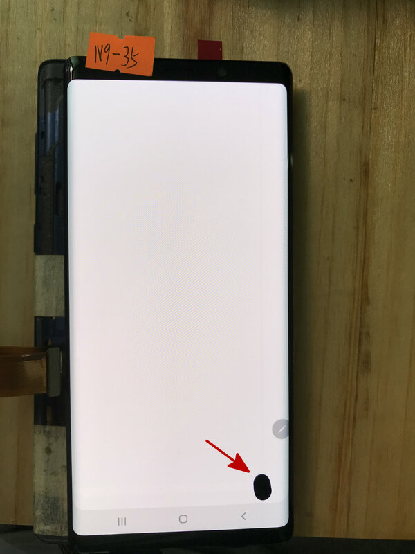 Defect Voor Samsung Galaxy Note 9 N960 N960F N960D N960DS Defect Lcd Touch Screen Digitizer Vergadering 6.3 "Super amoled