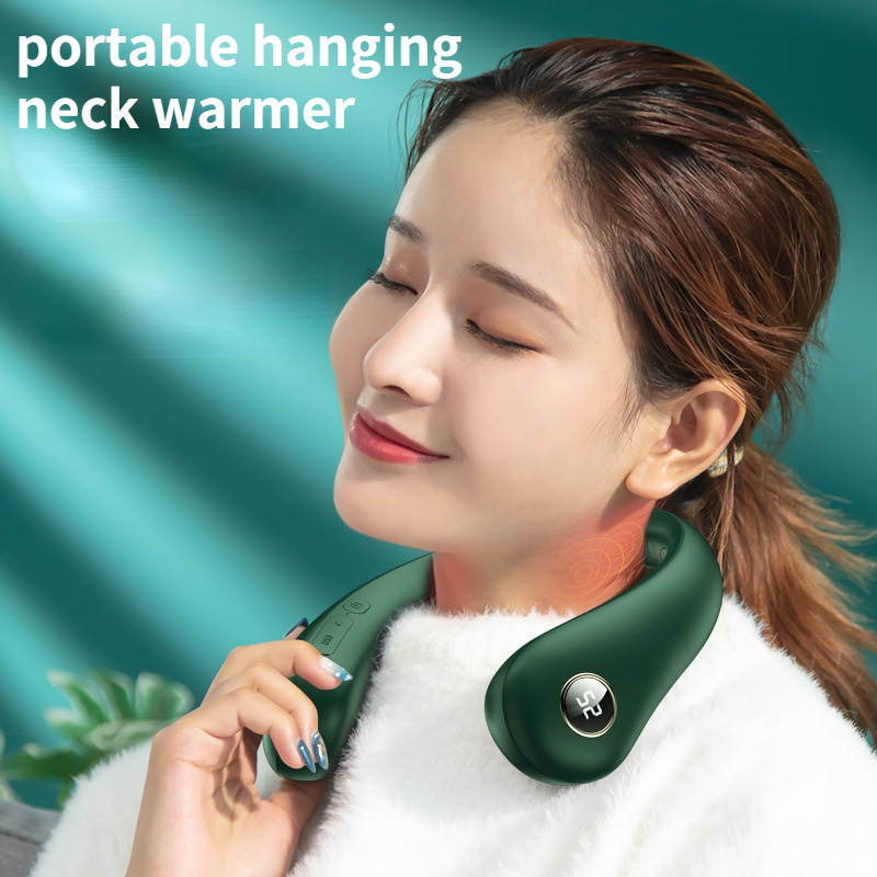 3in1 Tragbare Hand Wärmer Hängenden Hals Heizung Physiotherapie USB Aufladbare Hand Neck Erwärmung 9600mAh Mobile Power Bank
