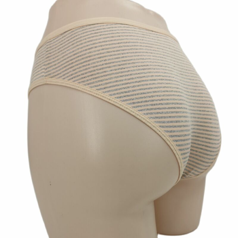 Cintura baixa calcinha para mulher listrado shorts femininos 2022 novo feminino panti bom streching ladies briefs respirável modal calcinha