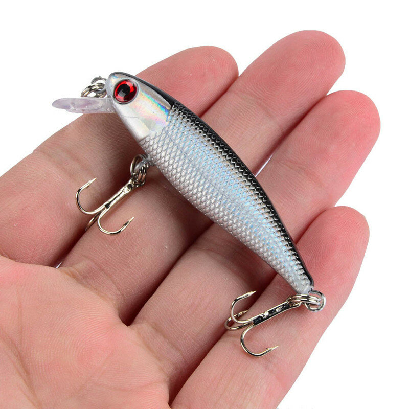 Mini appât dur pour la pêche, équipement pour attraper des poissons, anneau avec perle intégrée, swimbait, 4.2G, 6.5C, nouveau