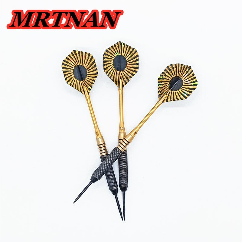 Hot sale 3 pieces/set of high quality 24g hard steel darts new professional indoor game competitive throwing sports dart set