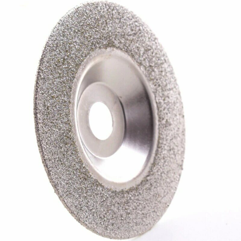 Шлифовальный диск с грубым покрытием, стеклянные переносные угловые шлифовальные диски 16 мм, Угол колеса 60 Грит