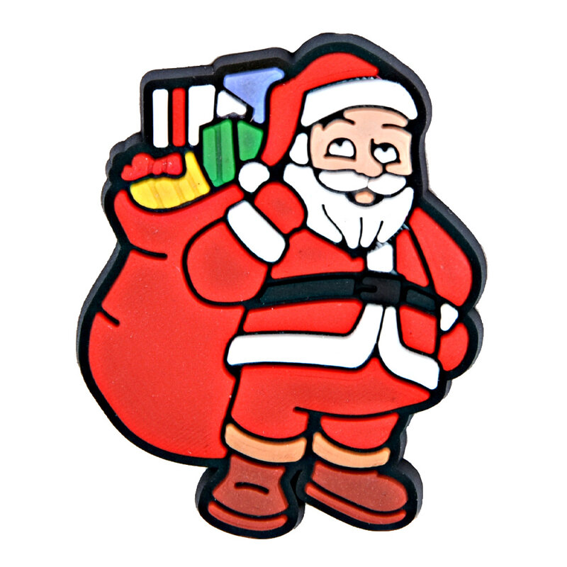 Accesorios de cocodrilo de Navidad para niños, decoración de zapatos de Santa Claus, adornos de cocodrilo, regalos de fiesta, nuevos