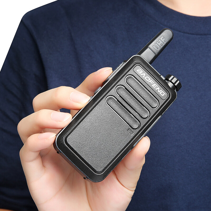 Baofeng – Mini walkie-talkie BF-C9 Rechargeable par USB, Station de Radio bidirectionnelle, pratique, 2 pièces