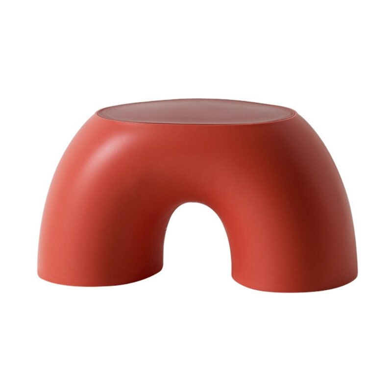 Simple Semi-แหวนสายรุ้งขนาดเล็ก Bench ในร่มเก้าอี้เก้าอี้เด็ก Footboard