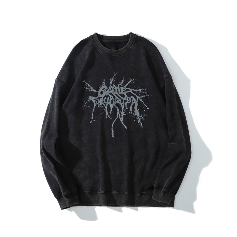 2020 femmes Hip Hop T-shirt Streetwear Imprimé Rétro Harajuku T-shirt Lâche HipHop T-shirt Surdimensionné Couverture En Coton T-shirts À Manches Longues