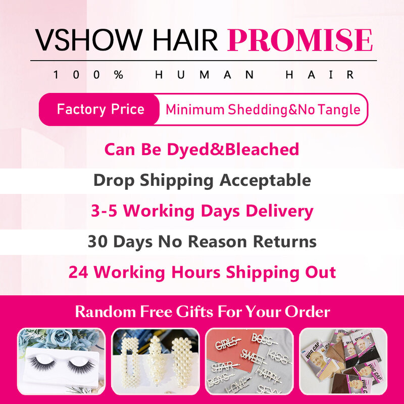 VSHOW – perruque Lace Frontal Wig 360 naturelle Remy, cheveux crépus lisses, pre-plucked, avec Baby Hair, HD, densité 250, pour femmes africaines